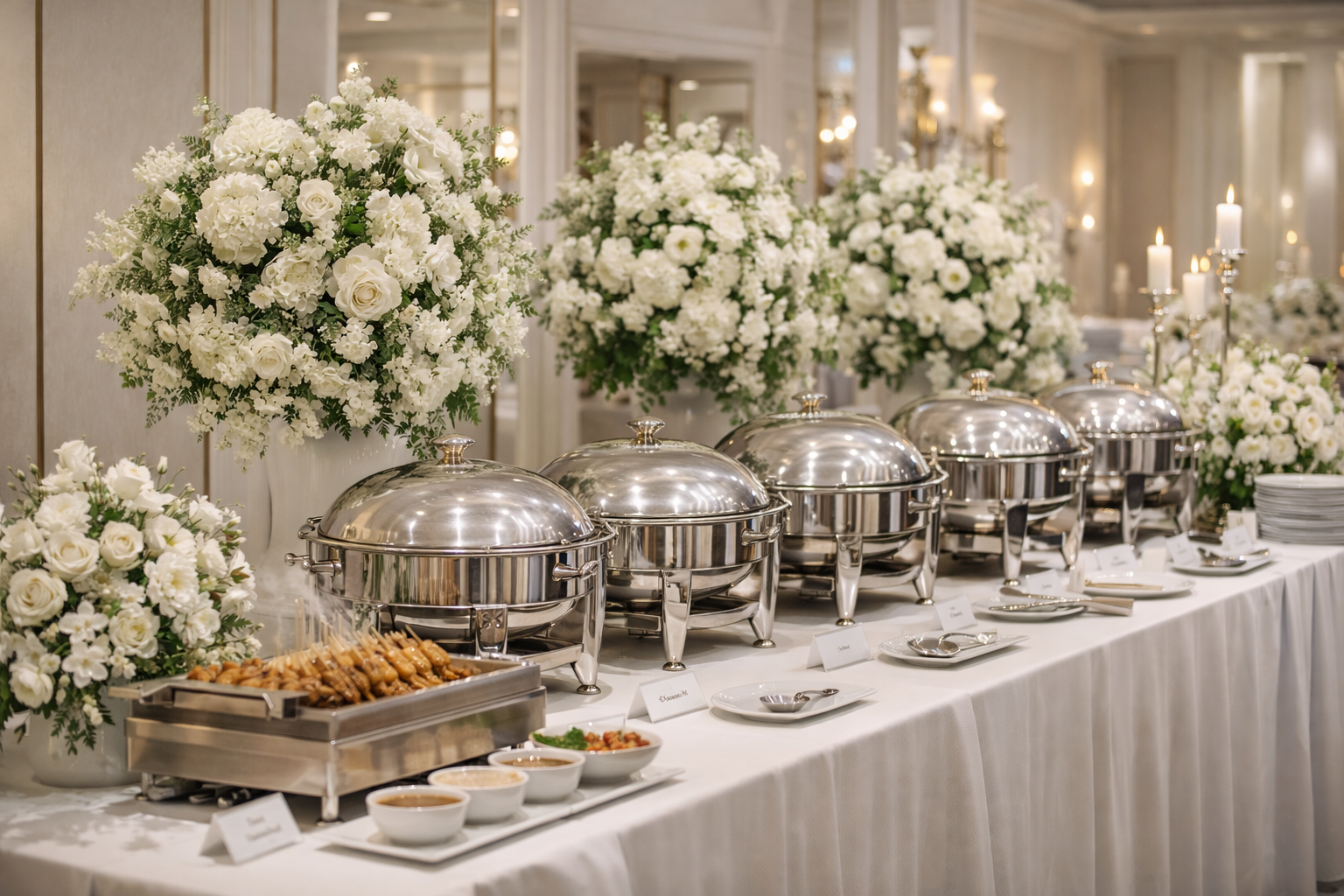 Buffet prasmanan premium Padma Catering Jakarta — accessible dan berkualitas