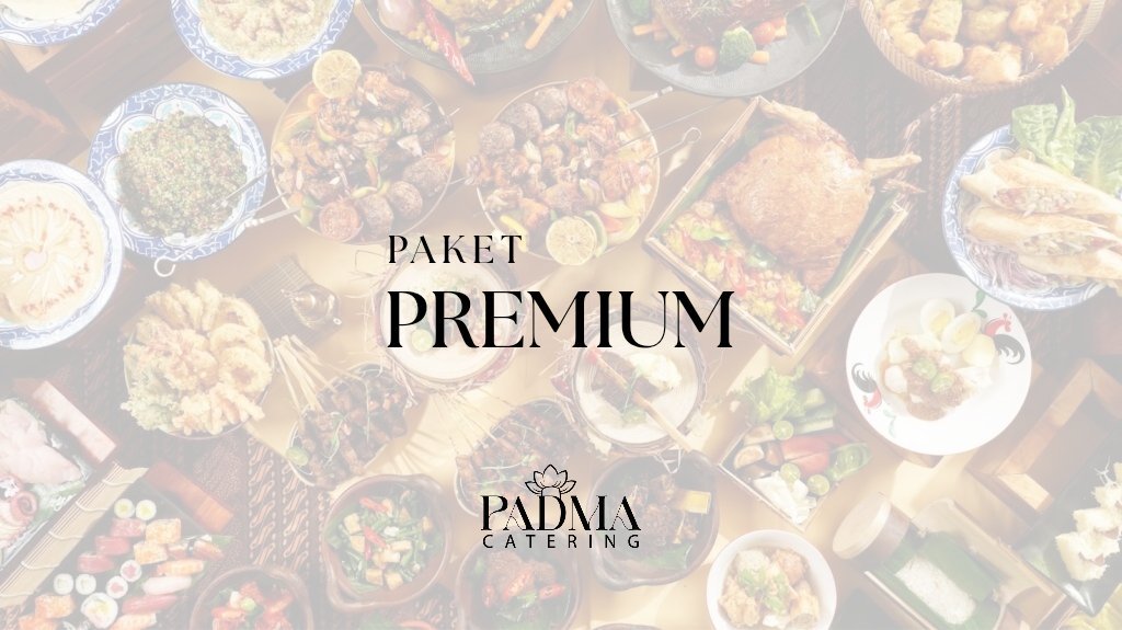 Paket Catering Buffet 85K per pax Padma Catering Jakarta — Paket Terpopuler