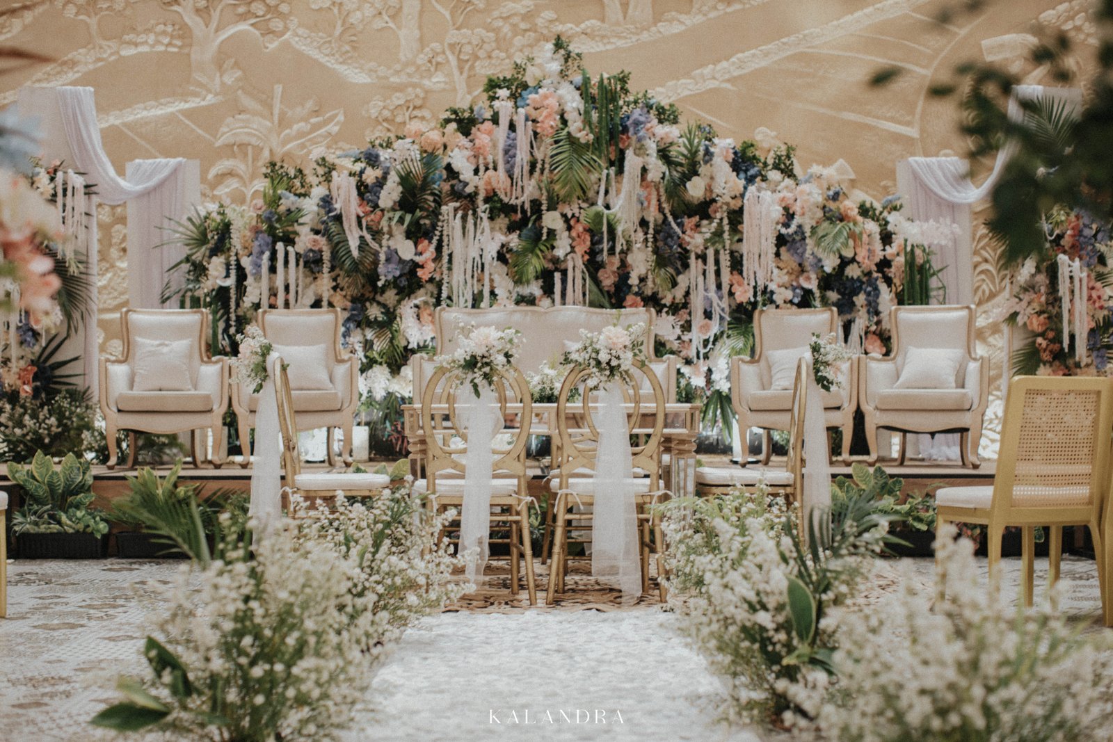 Wedding catering setup meja prasmanan Jakarta